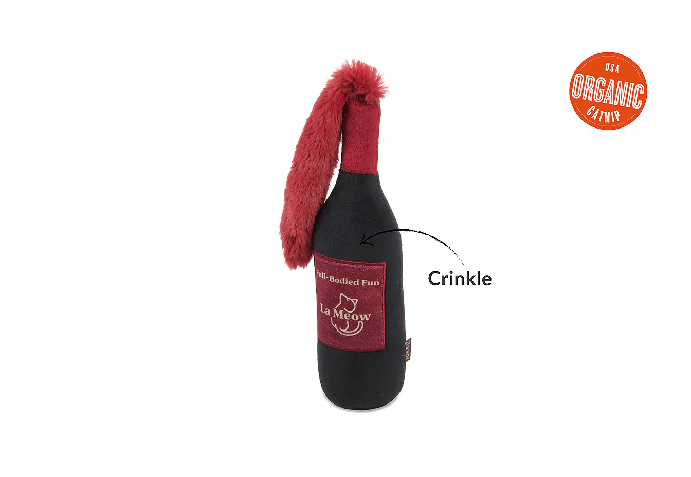 Feline Frenzy Catbernet Sauv Kicker Toy - Image 5