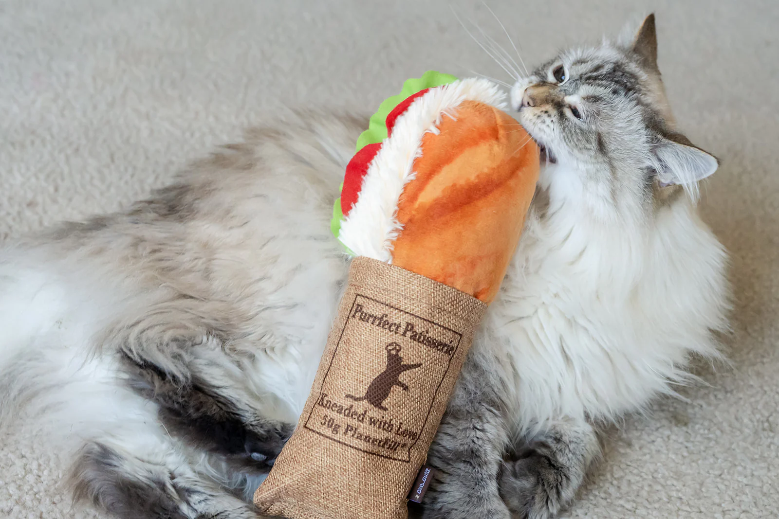 Feline Frenzy Tuna Baguette Kicker Toy - Image 4